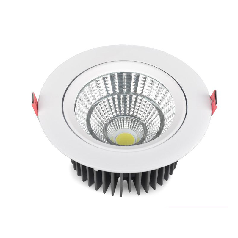 alto lumen angusto luci 7w 12w downlight 10w.