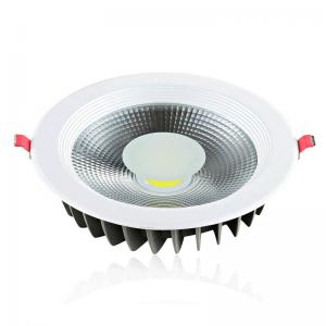 Downlight COB con un piccolo cerchio smerigliato nel mezzo 3W a 60W