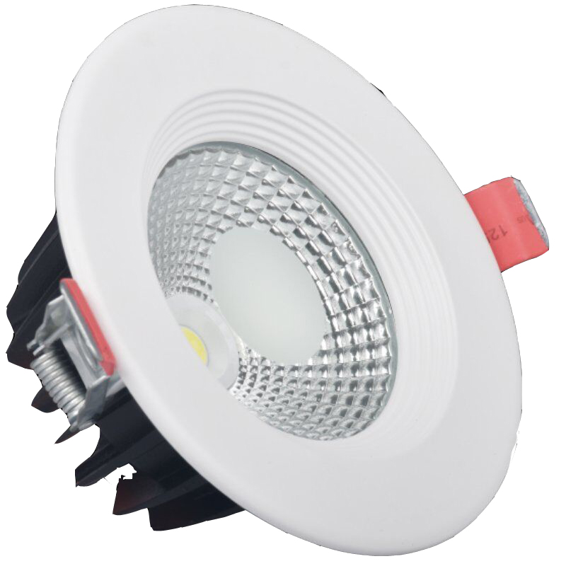 Downlight COB con un piccolo cerchio smerigliato nel mezzo 3W a 60W